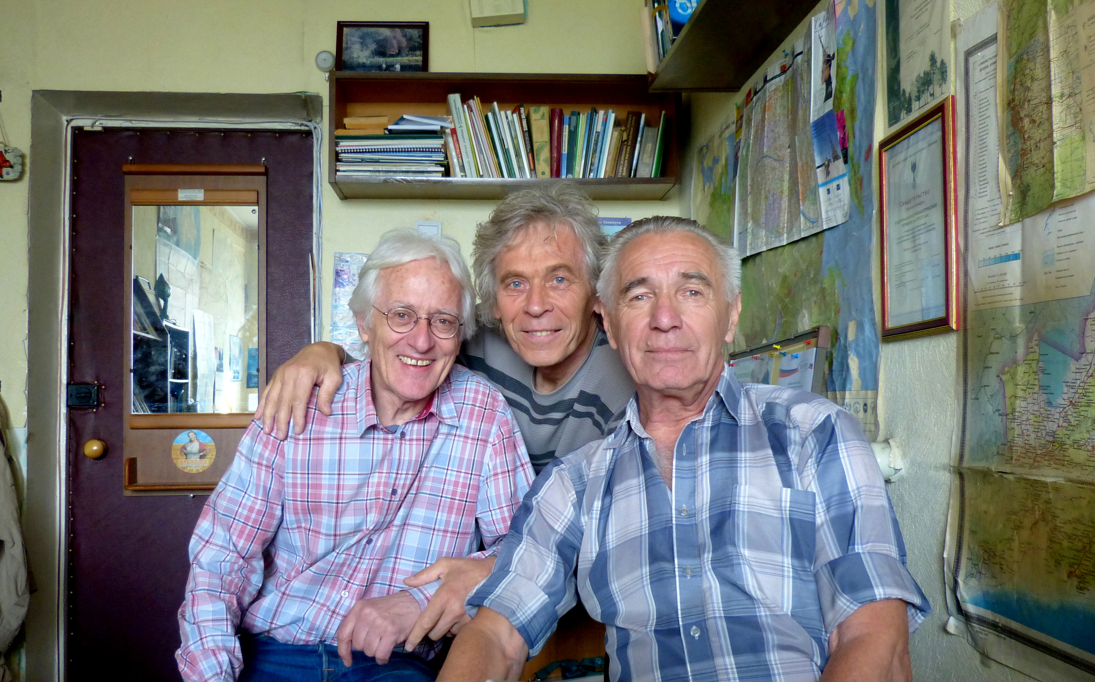 Lon Ball, Evgeniy Kashkarov, Anatoliy Lebedev